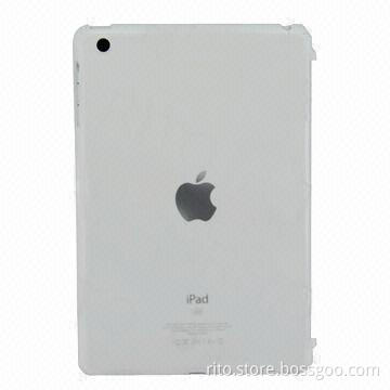 New Rubberized Matte Clear Hard Cover for iPad Mini